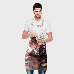 Фартук кулинарный Bungou Stray Dogs, цвет: 3D-принт — фото 2