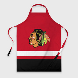 Фартук кулинарный Chicago Blackhawks, цвет: 3D-принт