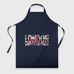 Фартук кулинарный Лондон, цвет: 3D-принт