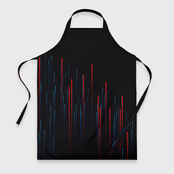 Фартук кулинарный Red & Black, цвет: 3D-принт
