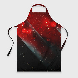 Фартук кулинарный Red & Black, цвет: 3D-принт