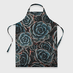 Фартук кулинарный Цветы Розы, цвет: 3D-принт