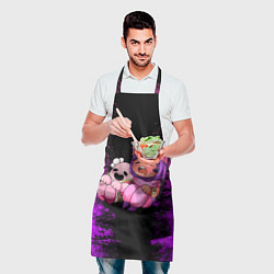 Фартук кулинарный Бравл Старс Сэнди, цвет: 3D-принт — фото 2