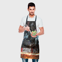 Фартук кулинарный RESIDENT EVIL 2, цвет: 3D-принт — фото 2