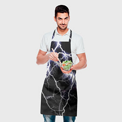 Фартук кулинарный Молния, цвет: 3D-принт — фото 2