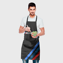 Фартук кулинарный BMW POWER CARBON, цвет: 3D-принт — фото 2