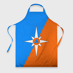 Фартук кулинарный МЧС России, цвет: 3D-принт