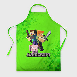 Фартук кулинарный MINECRAFT, цвет: 3D-принт