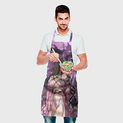 Фартук кулинарный Незуко, цвет: 3D-принт — фото 2