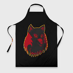 Фартук кулинарный Wolf Logo, цвет: 3D-принт