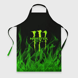 Фартук кулинарный MONSTER ENERGY, цвет: 3D-принт