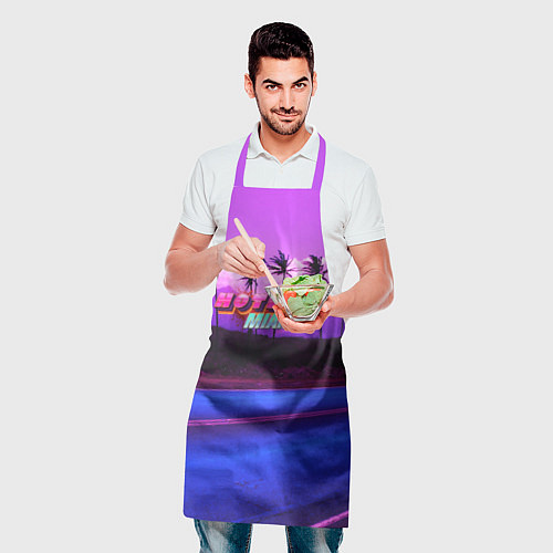 Фартук HOTLINE MIAMI / 3D-принт – фото 2