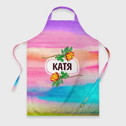Фартук кулинарный Катя, цвет: 3D-принт