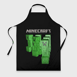 Фартук кулинарный MINECRAFT CREEPER, цвет: 3D-принт