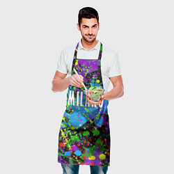 Фартук кулинарный Milano - abstraction - Italy, цвет: 3D-принт — фото 2