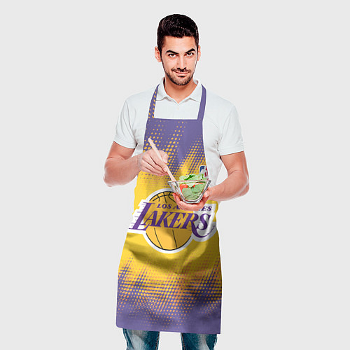 Фартук Los Angeles Lakers / 3D-принт – фото 2