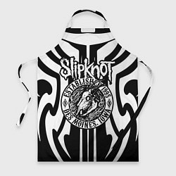 Фартук кулинарный Slipknot, цвет: 3D-принт