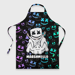 Фартук кулинарный MARSHMELLO, цвет: 3D-принт