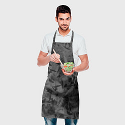 Фартук кулинарный Черная дымка, цвет: 3D-принт — фото 2
