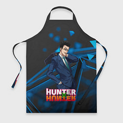 Фартук кулинарный Леорио Hunter x Hunter, цвет: 3D-принт