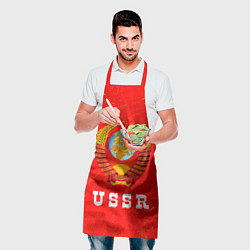 Фартук кулинарный USSR СССР, цвет: 3D-принт — фото 2