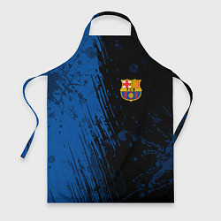 Фартук кулинарный FC Barcelona ФК Барселона, цвет: 3D-принт