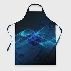 Фартук кулинарный Атом, цвет: 3D-принт