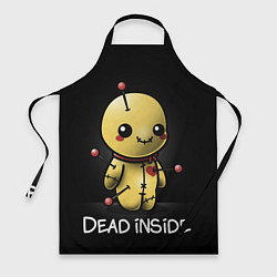 Фартук кулинарный DEAD INSIDE, цвет: 3D-принт