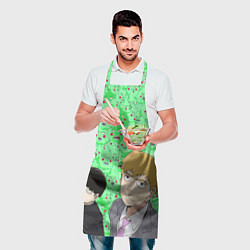 Фартук кулинарный Моб Психо, цвет: 3D-принт — фото 2