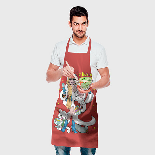 Фартук С Новым годом! / 3D-принт – фото 2