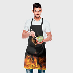 Фартук кулинарный BTS, цвет: 3D-принт — фото 2