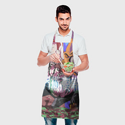 Фартук кулинарный Магическая битва, цвет: 3D-принт — фото 2