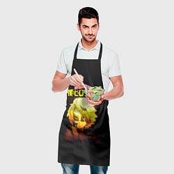Фартук кулинарный Моя геройская академия, цвет: 3D-принт — фото 2