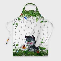 Фартук кулинарный Котёнок, цвет: 3D-принт