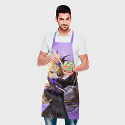 Фартук кулинарный GENSHIN IMPACT, ФИШЛЬ, цвет: 3D-принт — фото 2