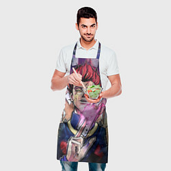 Фартук кулинарный Хисока Hunter x Hunter, цвет: 3D-принт — фото 2