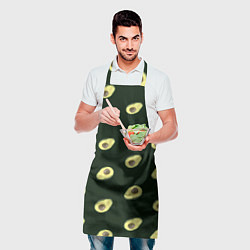 Фартук кулинарный Авокадо, цвет: 3D-принт — фото 2