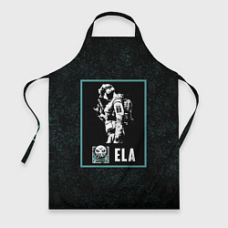 Фартук кулинарный Ela, цвет: 3D-принт