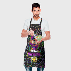 Фартук кулинарный Brawl StarsColonel Ruffs, цвет: 3D-принт — фото 2