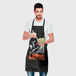 Фартук кулинарный Lupin - Сериал Люпен, цвет: 3D-принт — фото 2