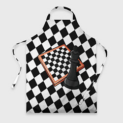 Фартук кулинарный Шахматы, цвет: 3D-принт
