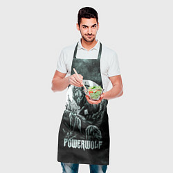 Фартук кулинарный Powerwolf, цвет: 3D-принт — фото 2