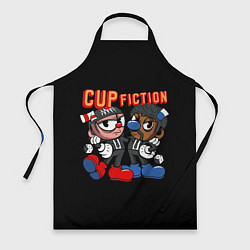 Фартук кулинарный CUP FICTION, цвет: 3D-принт