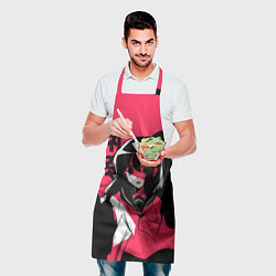 Фартук кулинарный Rena Black Pink, цвет: 3D-принт — фото 2
