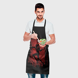 Фартук кулинарный One-Punch Man, цвет: 3D-принт — фото 2