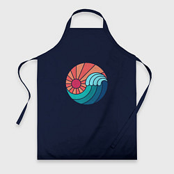 Фартук кулинарный Sun and Sea Yin and Yang, цвет: 3D-принт