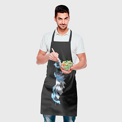 Фартук кулинарный Занпакто Блич, цвет: 3D-принт — фото 2