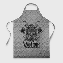 Фартук кулинарный Valheim Viking dark, цвет: 3D-принт