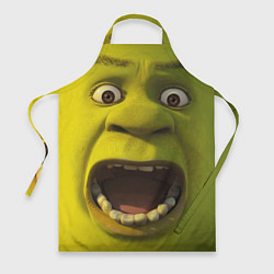 Фартук кулинарный Shrek is Yelling, цвет: 3D-принт