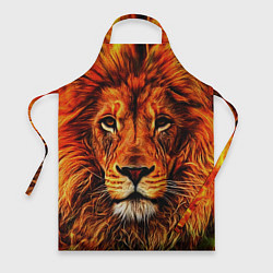 Фартук кулинарный LION, цвет: 3D-принт